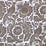 Scalamandre Resist Print Taupe Fabric Sample SC6218M0004