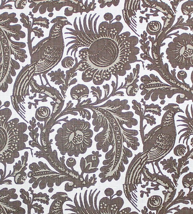 Scalamandre Resist Print Taupe Fabric Sample SC6218M0004