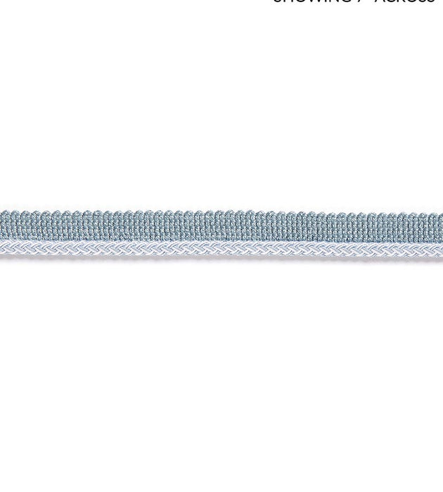 Scalamandre Georgica Braided Cord Sky Trim Sample SCC3030004