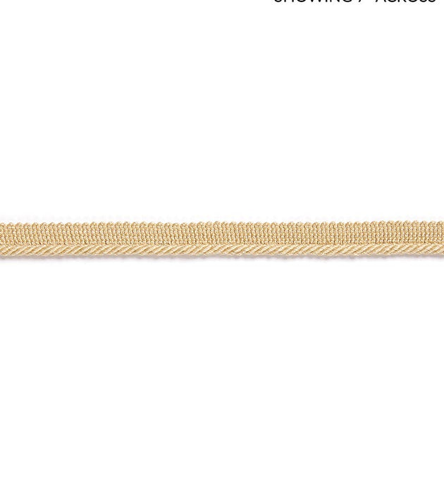 Scalamandre Millstone Twisted Cord Straw Trim Sample SCC3040004