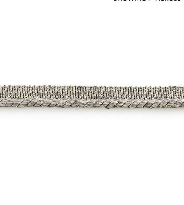 Scalamandre Anders Linen Cord Greige Trim Sample SCC3080004