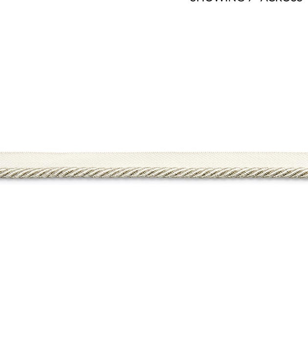 Scalamandre Boulevard Cord Parchment Trim SCC3140004