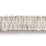 Scalamandre Gardiner Brush Fringe Mineral Trim Sample SCFC14940004