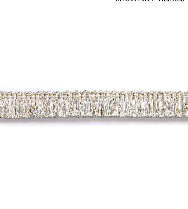 Scalamandre Gardiner Brush Fringe Mineral Trim Sample SCFC14940004