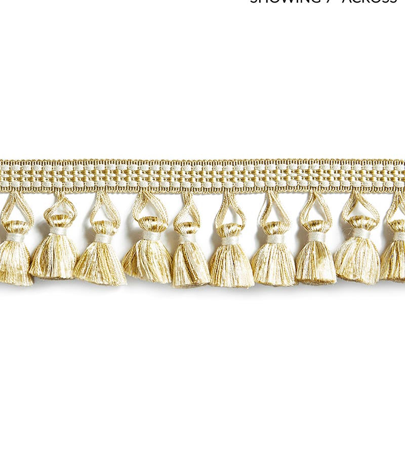 Scalamandre Plaza Tassel Fringe Sunlight Trim Sample SCFT15050004