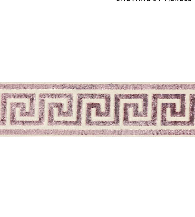 Scalamandre Greek Key Velvet Tape Amethyst Trim SCT32790004