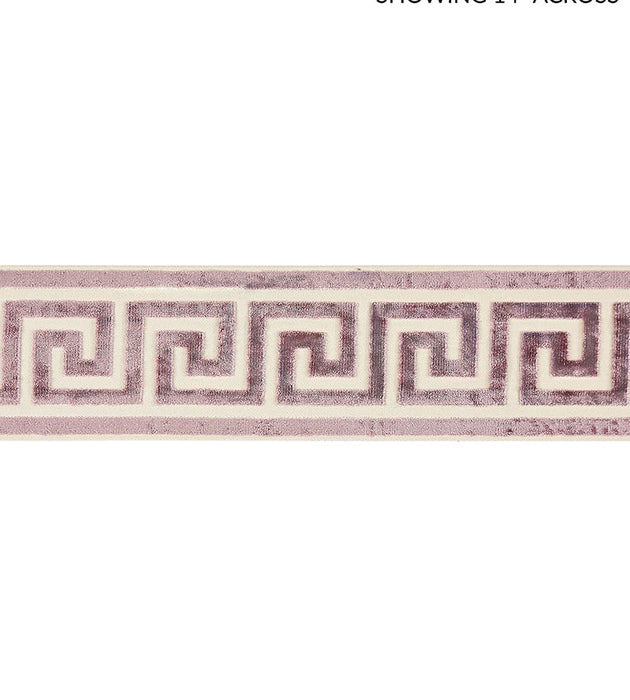 Scalamandre Greek Key Velvet Tape Amethyst Trim SCT32790004