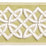 Scalamandre Celtic Embroidered Tape Lettuce Trim Sample SCT32820004