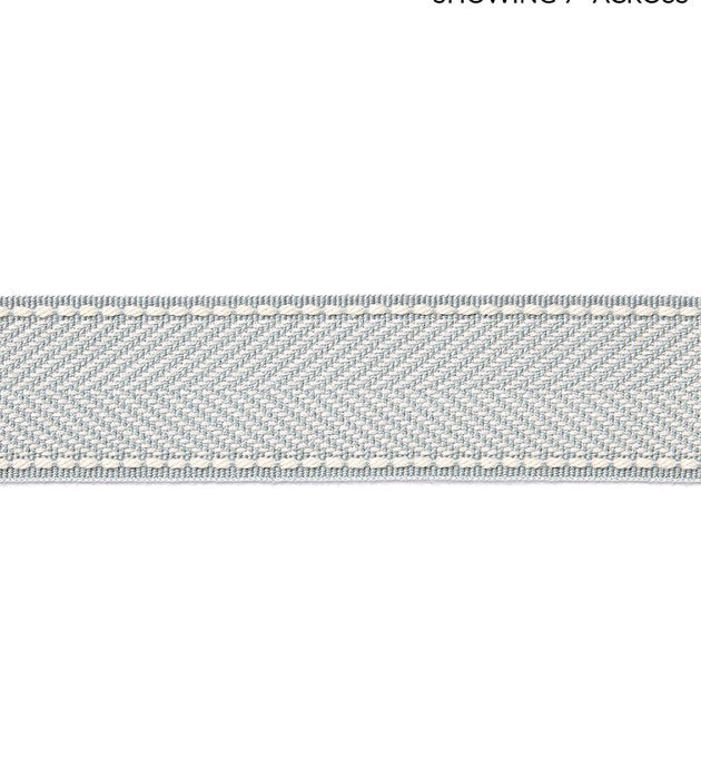 Scalamandre Montauk Herringbone Tape Mineral Trim SCT32850004