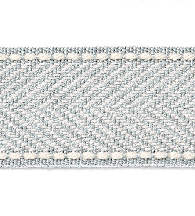 Scalamandre Montauk Herringbone Tape Mineral Trim SCT32850004
