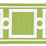 Scalamandre Square Link Embroidered Tape Pear Trim SCT32870004