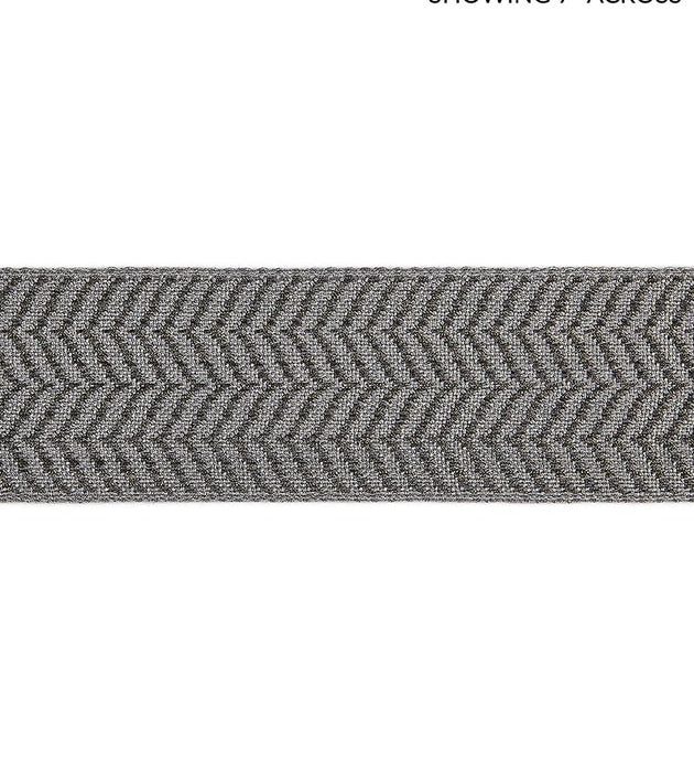 Scalamandre Artemis Tape Smoke Trim Sample SCT32940004
