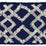 Scalamandre Lattice Tape Indigo Trim Sample SCT32950004