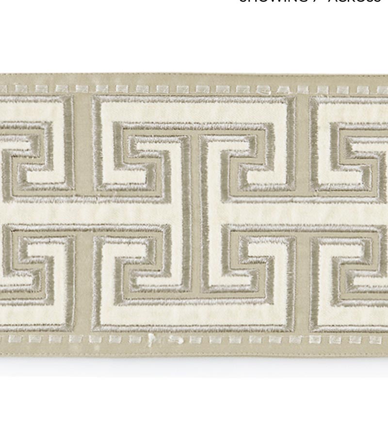 Scalamandre Luxor Velvet Tape Flax Trim SCT33040004