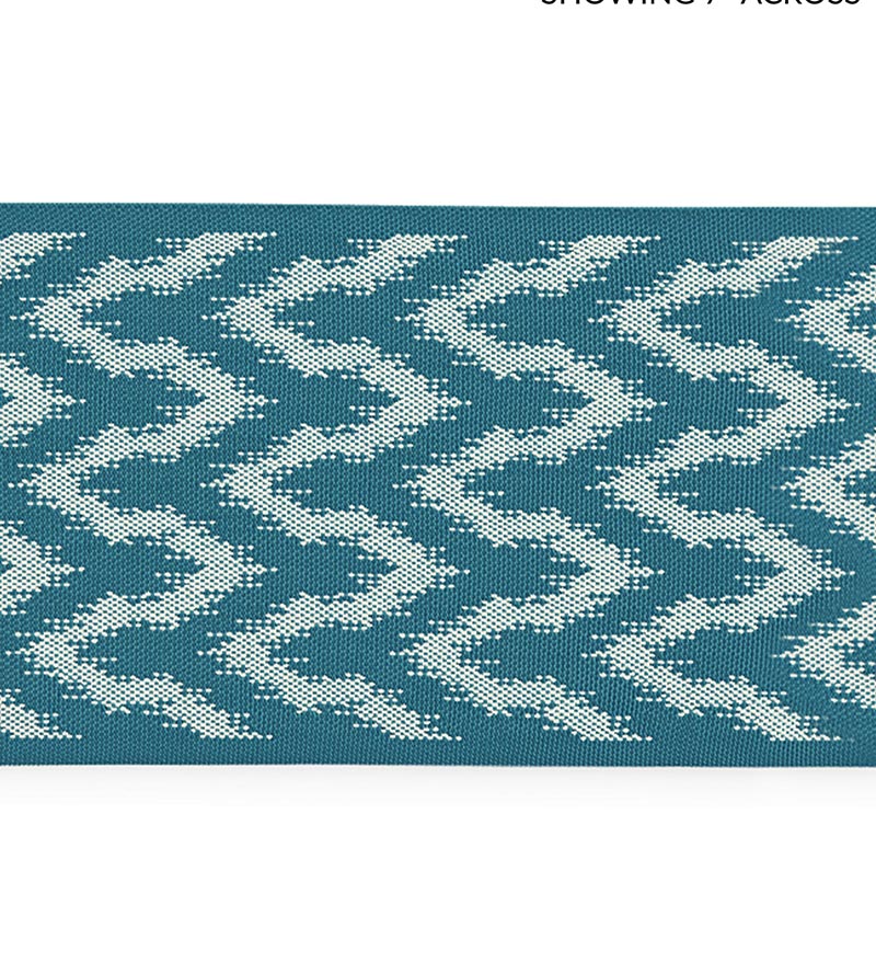 Scalamandre Seychelles Tape Turquoise Trim SCT33090004