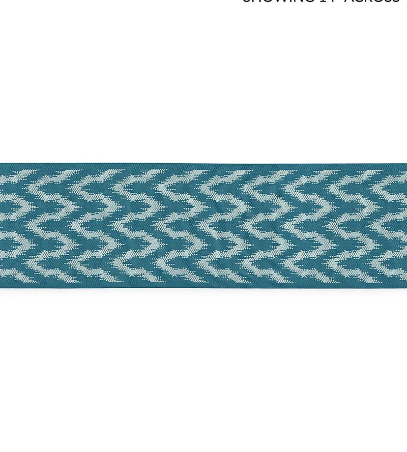 Scalamandre Seychelles Tape Turquoise Trim SCT33090004
