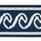 Scalamandre Wave Tape Indigo Trim SCT33130004