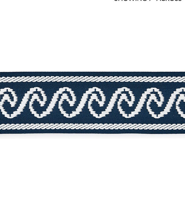 Scalamandre Wave Tape Indigo Trim SCT33130004