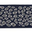 Scalamandre Catwalk Embroidered Tape Midnight Trim Sample SCT33340004