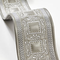Scalamandre Archduke Embroidered Tape Slate Trim SCT33390004