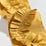 Scalamandre Ruffle Tape Golden Trim Sample SCT33410004