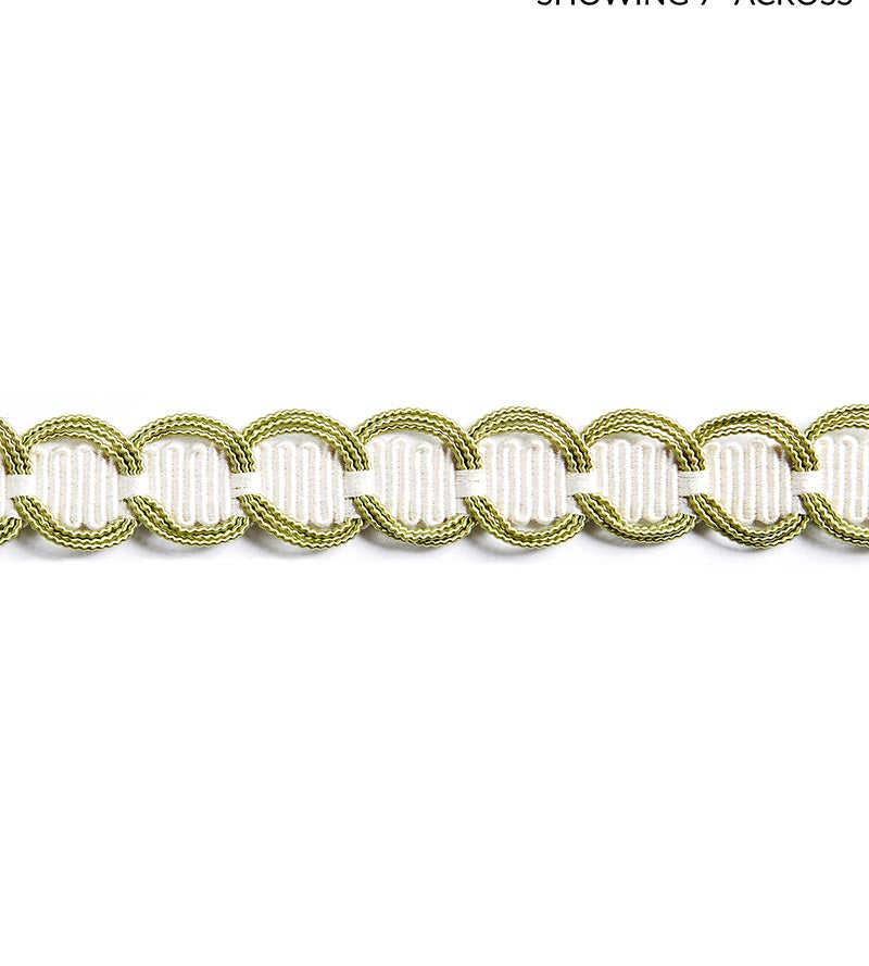 Scalamandre Crescent Braid Pear Trim Sample SCV12480004