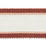 Scalamandre Odeon Shimmer Braid Cardinal Trim Sample SCV12490004
