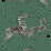 Scalamandre Zebras - Vinyl Serengeti Green Wallpaper SCWP81388MV0004