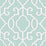 Scalamandre Ming Fretwork WP Aquamarine Wallpaper Sample SCWP883560004