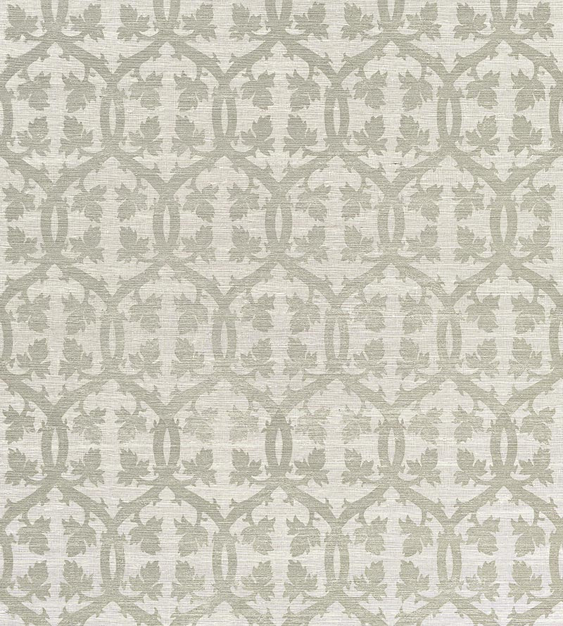 Scalamandre Falk Manor House Sisal Pearl Wallpaper Sample SCWP883790002