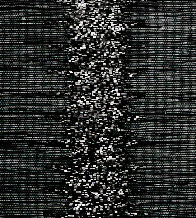 Scalamandre Veronica Beaded Grasscloth Copper Wallpaper Sample SCWP883860003