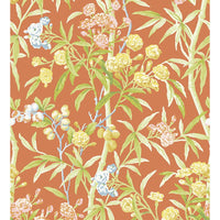 Scalamandre Lanai Guava Wallpaper SCWP884310004