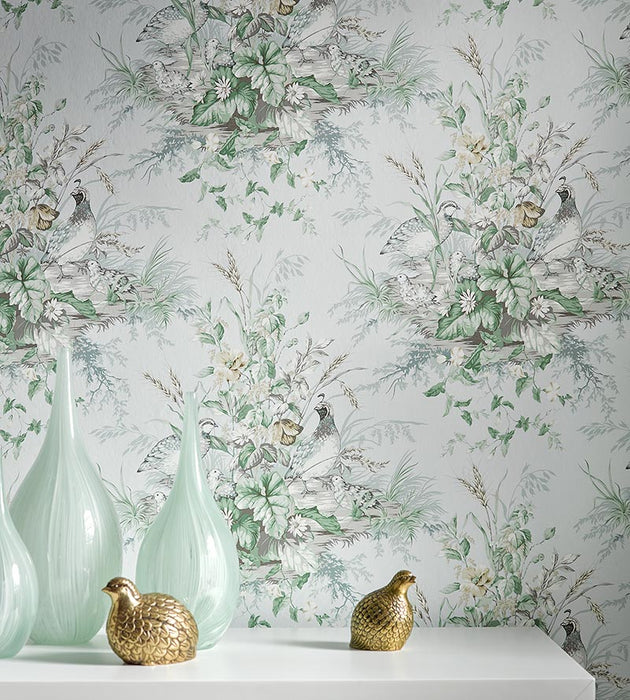 Scalamandre Edwin'S Covey Woodlawn Wallpaper Sample SCWP884340004