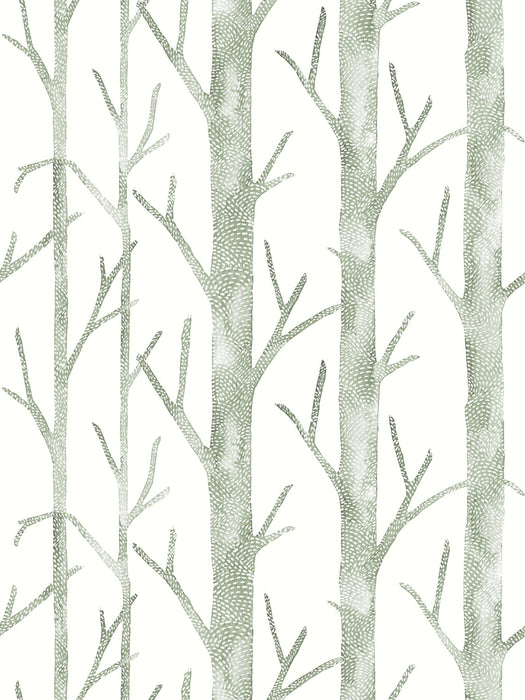 Scalamandre Everett | Vinyl Ii Evergreen Wallpaper SCWP88448VD0004