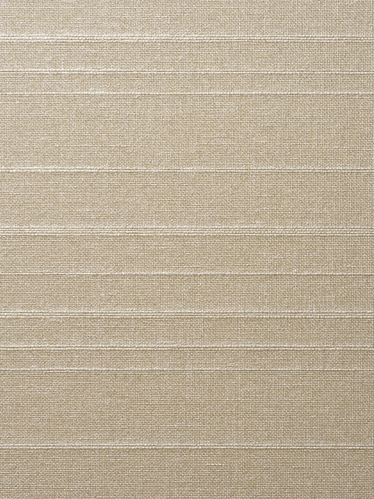Scalamandre Linea Metallic Wallcovering Flax Wallpaper Sample SCWP885300004