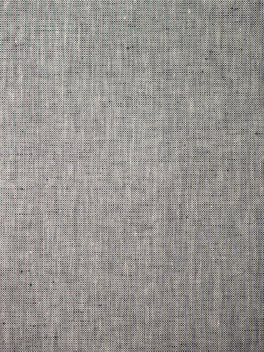 Scalamandre Stowe Linen Wallcovering Charcoal Wallpaper Sample SCWP885330004