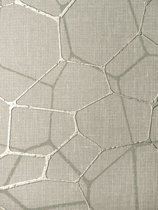 Scalamandre Lattice Wallcovering Olive Wallpaper Sample SCWP885420004