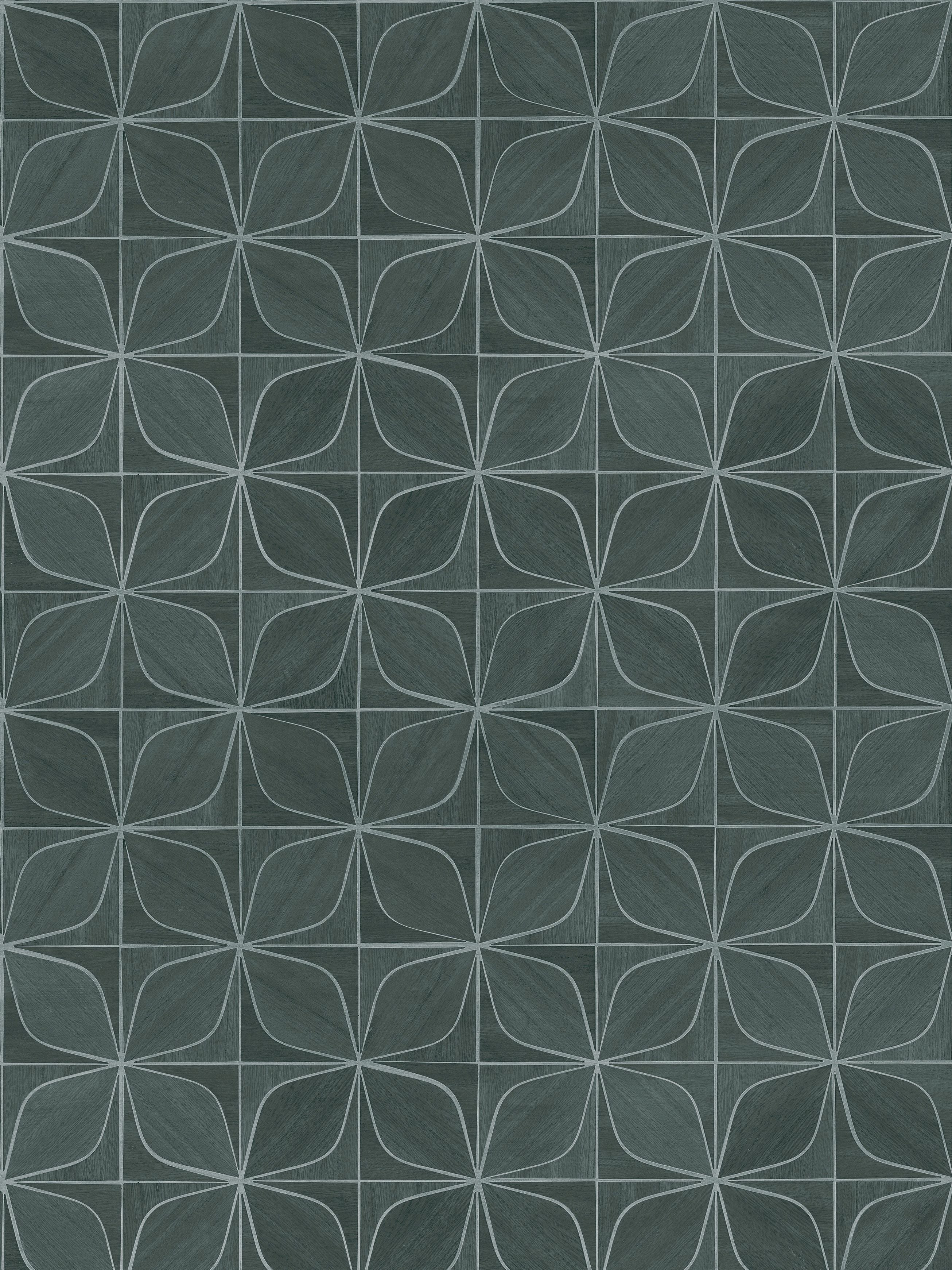 Scalamandre Melody Fjord Wallpaper Sample SCWP885520004