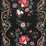 Scalamandre Camellia Trellis Onyx Ruby Wallpaper SCWP885660004