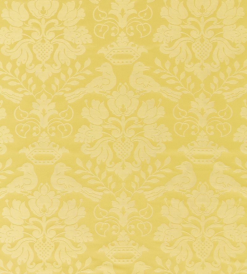 Scalamandre Love Bird Butterscotch Fabric SC1098MM0005