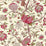 Scalamandre Pondicherry Cotton Print Turkey Red On Lime Fabric SC164300005