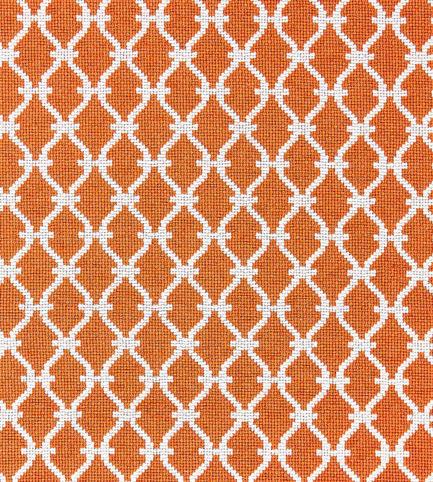 Scalamandre Trellis Weave Mandarin Fabric Sample SC270090005