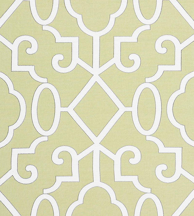Scalamandre Ming Fretwork Pear Fabric Sample SC270120005