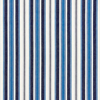 Scalamandre Andover Cotton Stripe Indigo Fabric SC271130005
