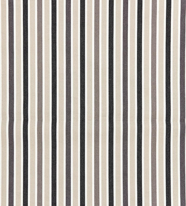Scalamandre Leeds Cotton Stripe Stone Fabric Sample SC271140005