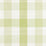 Scalamandre Westport Linen Plaid Green Tea Fabric Sample SC271350005