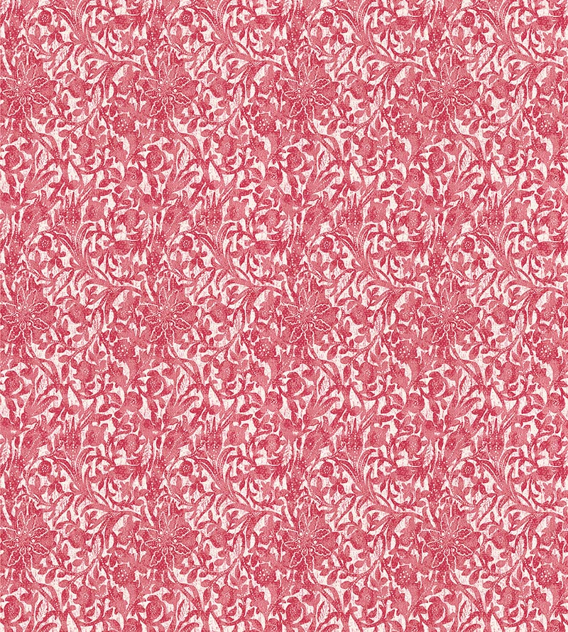 Scalamandre Bali Floral Hibiscus Fabric Sample SC271950005