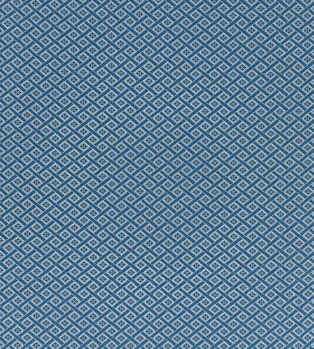 Scalamandre Diamante Matelasse Bluebell Fabric SC272230005