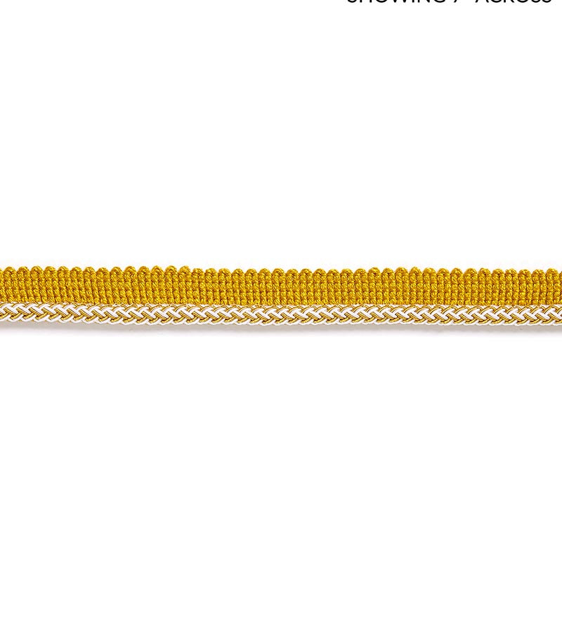 Scalamandre Georgica Braided Cord Brass Trim SCC3030005