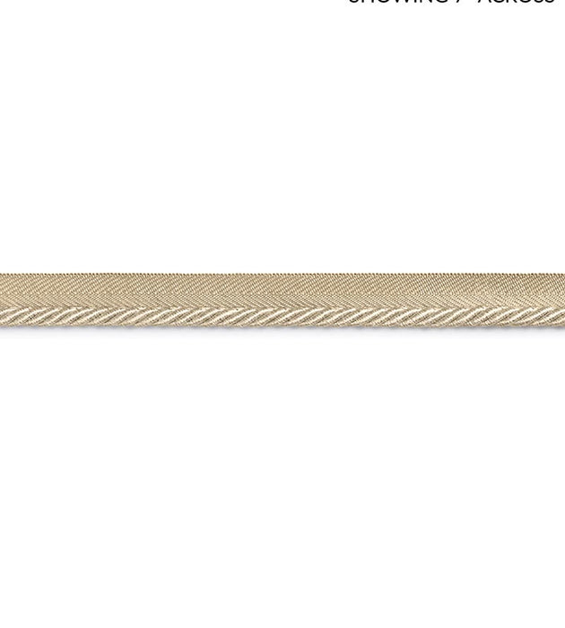 Scalamandre Boulevard Cord Linen Trim Sample SCC3140005
